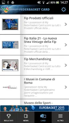 Feder Basket android App screenshot 7